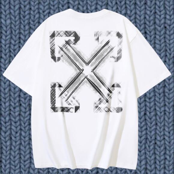 Off-white Other - Off-white men's white short sleeve T-shirt